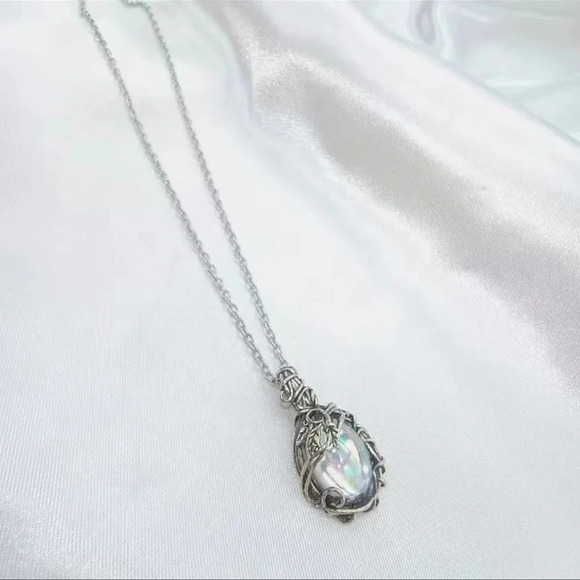 Crystal Ball Pendant Necklace - Picture 3 of 7